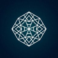 Sacred geometry illustration N9