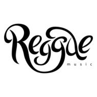 Vector isolated lettering poster in reggae style N5