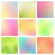 Colorful blurred vector backgrounds Elements for your website or presentation