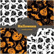 Halloween Seamless Patterns N3