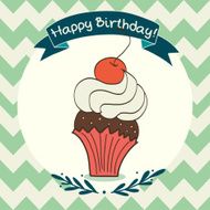 Doodle cupcake N4