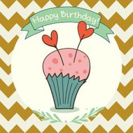 Doodle cupcake N5