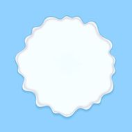 Milk yogurt or cream blot