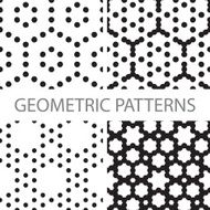 Seamless geometric tiling patterns N5