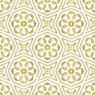 Seamless geometric tiling pattern N4
