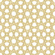 Seamless geometric tiling pattern N6
