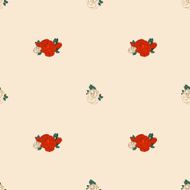 Seamless pattern with roses N58