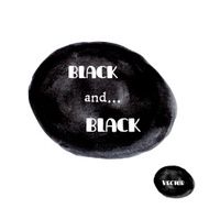 Black spot Abstract stylish watercolor background