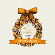 Vector Christmas wreaths