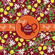Bergamot or citrus pattern