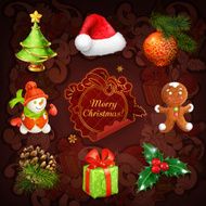 Christmas vector icons