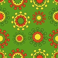 Floral background N723