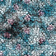Geometric pattern with grunge effect N9
