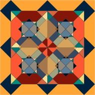 vector of a simple color background pattern