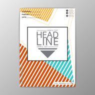 A4 Size Abstract Cover Background polygon Brochure Flyer Report Vector N2