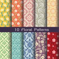seamlessly floral patterns