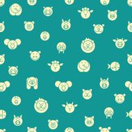 Seamless animal background N3