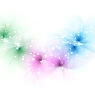 Vector background with flowers N10