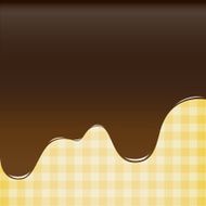 abstract background sweet brown chocolate cake vecto