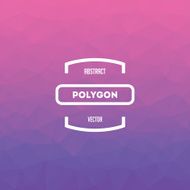 Polygon Vector Background N192
