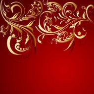 Floral abstract background N12