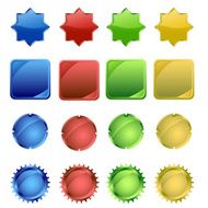 different colorful logos