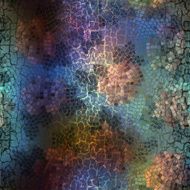 Geometric pattern with grunge effect N10