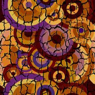 Geometric pattern with grunge effect N11