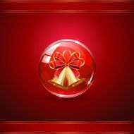 Christmas bells in sphere