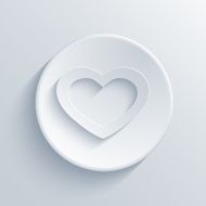 Vector modern light circle icon N10