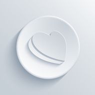 Vector modern light circle icon N11
