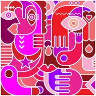 Abstract Art Vector Illustration