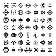 Vector abstract geometric elements N3