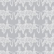 Seamless white and grey background made of ornate pattern