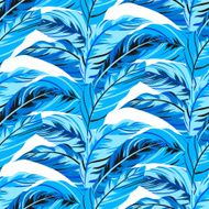 Tropical floral pattern N27
