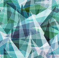Seamless colorful background made of geometric shapes