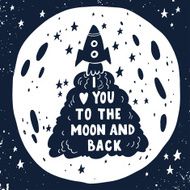 I love you to the moon and back N2