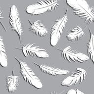 seamless feather pattern N3