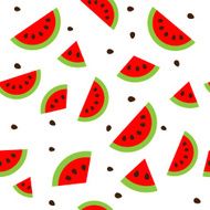 Seamless background with watermelon N2