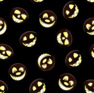 Halloween seamless pattern N35
