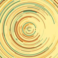 Wood Concentric Circle Pattern