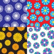 seamless flower patterns