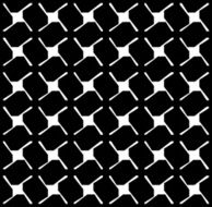 Black and white geometric seamless pattern abstract background N18