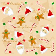 Christmas seamless pattern N130