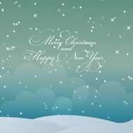 Abstract beauty Christmas and New Year background vector illust N27