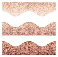 Seamless background wave mosaic a brown and chocolate colors