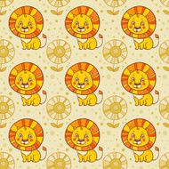 Funny seamless vector pattern with N2
