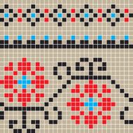 Eclectic Romanian pattern N2