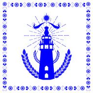 Typical Dutch tile vector N2
