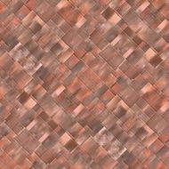 Seamless diagonal mosaic background in brown spectrum